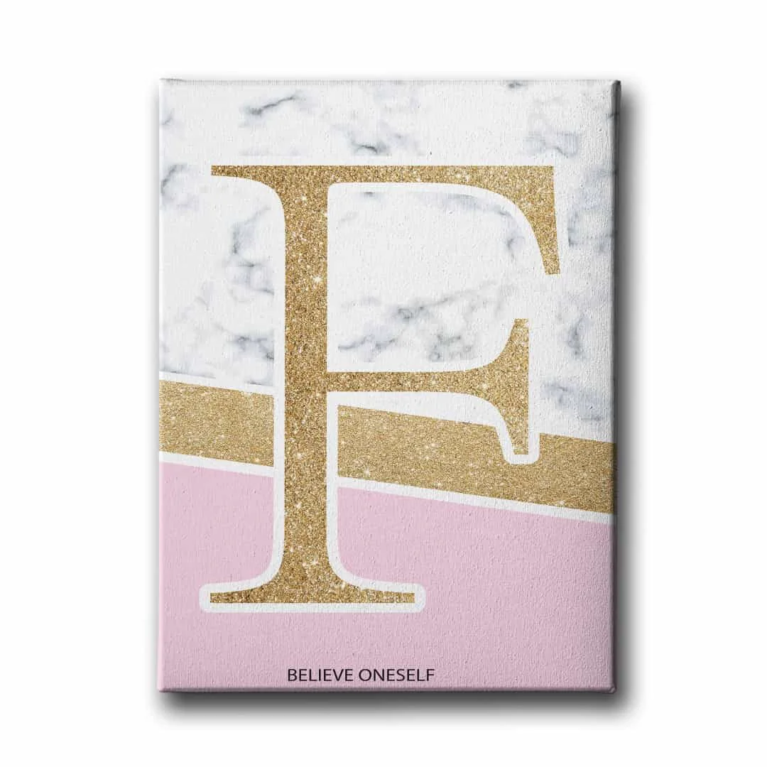 Believe Oneself Canvas Tablo