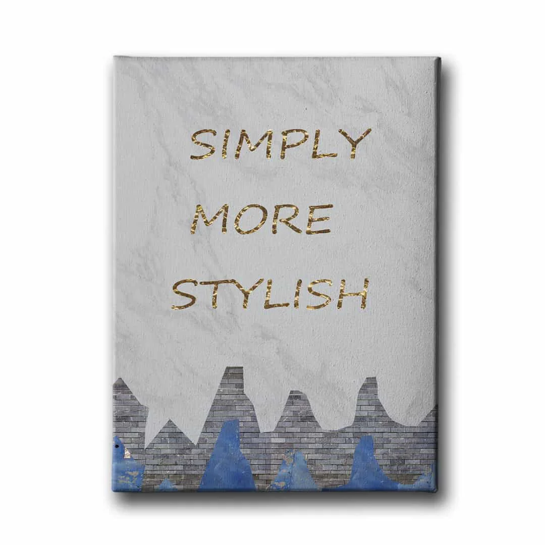 Modern Cicek Canvas Tablo