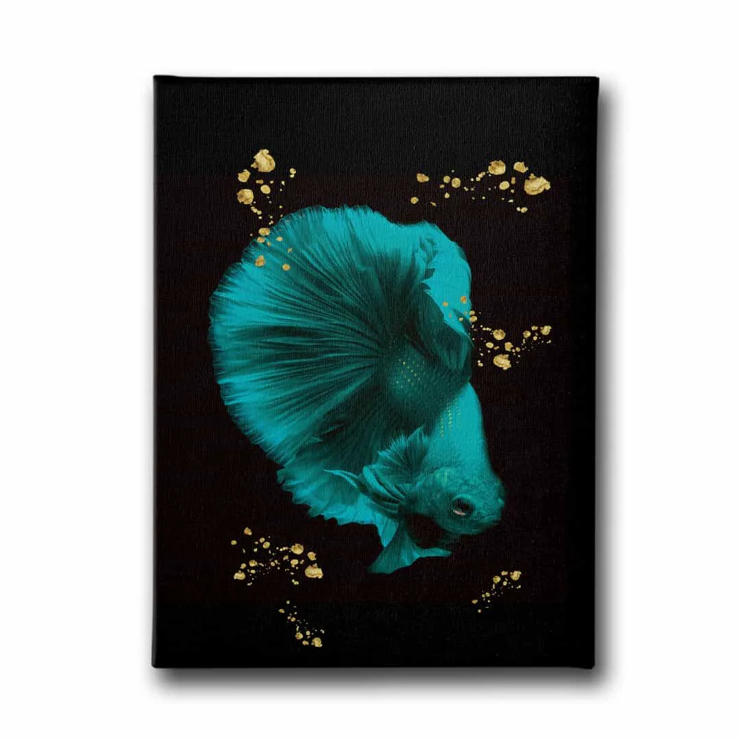 Modern Balik Canvas Tablo