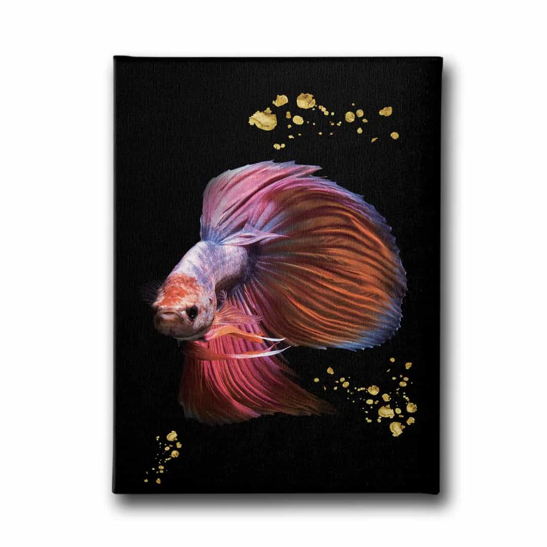 Modern Balik Canvas Tablo