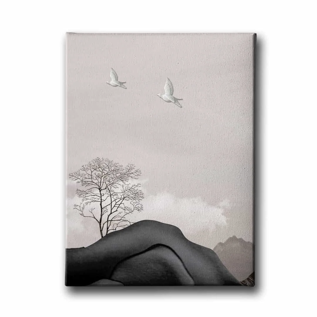 Guvercin Canvas Tablo